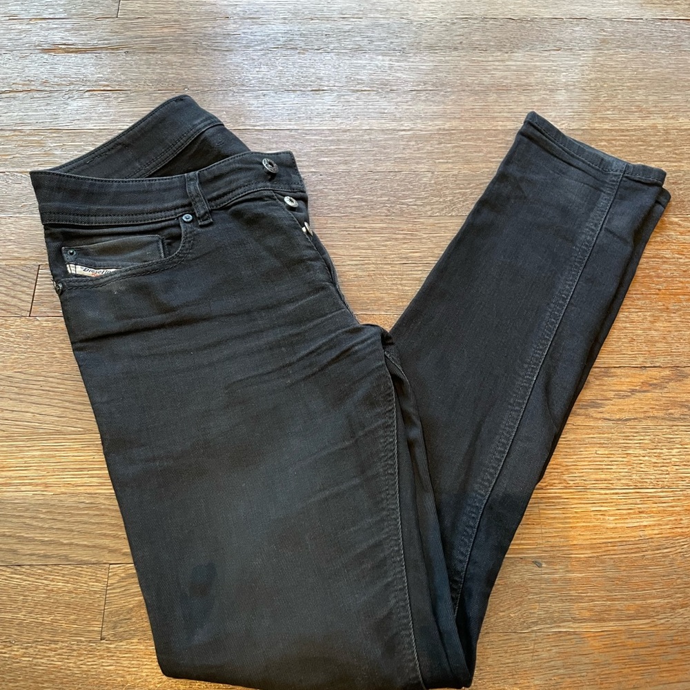 Men's Black Diesel Jeans